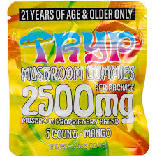 Tryp Mushroom Gummies | Lab-Tested Premium Packaging Official Tryp Mushroom Gummies packaging with lab-tested certification