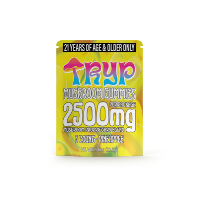 Tryp Mushroom Gummies Premium Edibles | Assorted Flavors Tryp Mushroom Gummies 6000mg premium edibles in assorted flavors